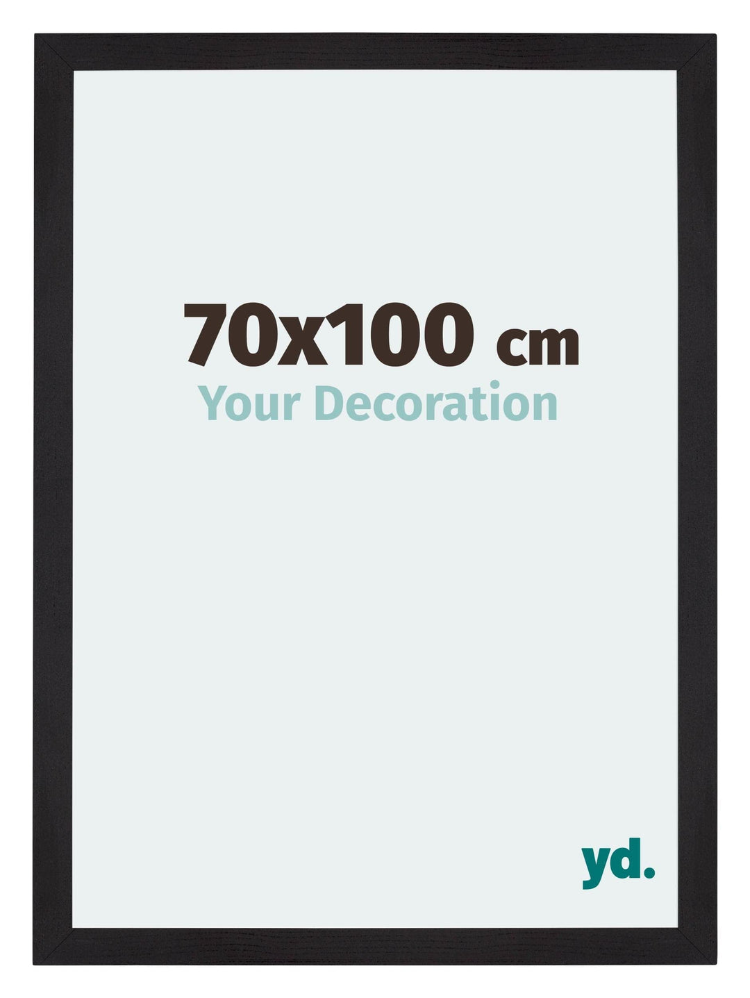 yd. Your Decoration - Bilderrahmen 70x100 cm - Bilderrahmen aus MDF mit Acrylglas - Antireflex - Aus