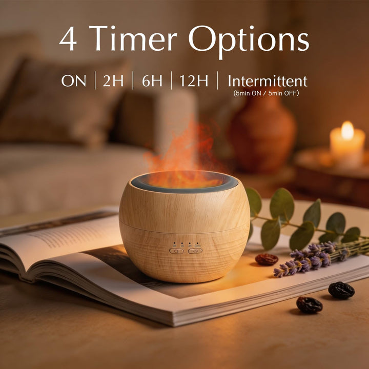 SALKING Aroma Diffuser mit Flammeneffekt 260ML Aromatherapie