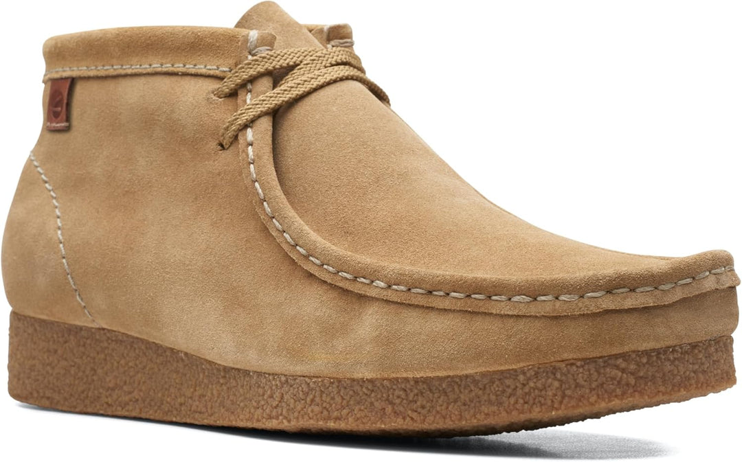 Clarks Herren Shacre Boot Chukka-Stiefel, Dark Sand Suede