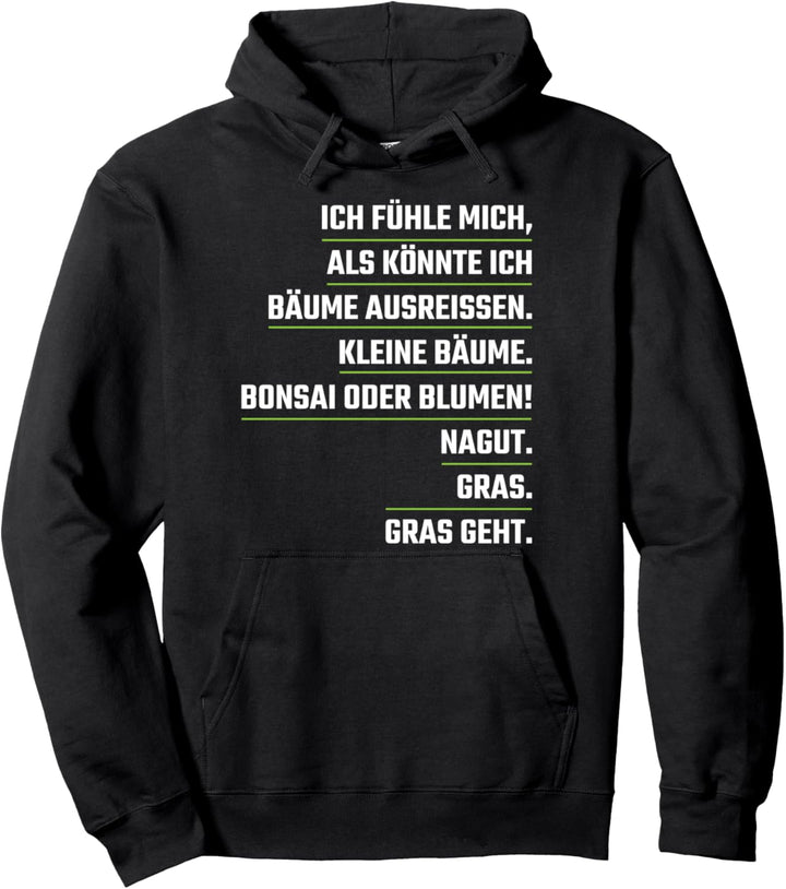 Gärtner, Landschaftsgärtner Design I Garten Motiv Pullover Hoodie