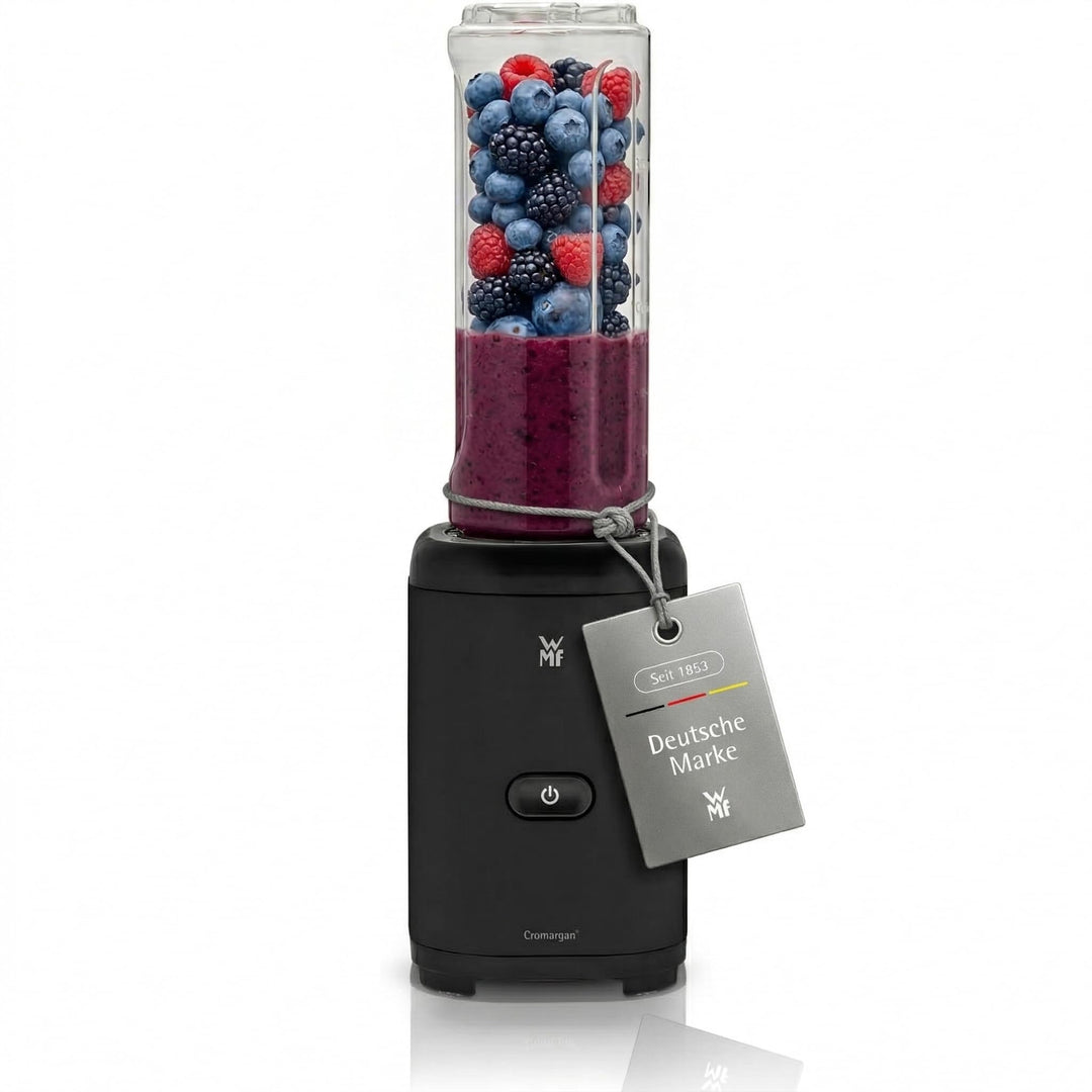 WMF Kult X Mix & Go – Smoothie Maker & Mixer to Go, kompakter Standmixer 300 W mit 0,6 L Tritan-Flas