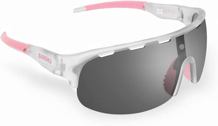 SIROKO Selbsttönende K3 Fahrradbrille Herren und Damen Ultraleicht Antifog-Brillenglas K3 PhotoChrom