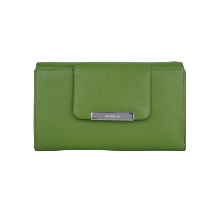 Gerry Weber - vigo Purse lh14z Grün 18,00X10,00X0,00 CM Farbe:grün / Material:textile,cow Leather, 1