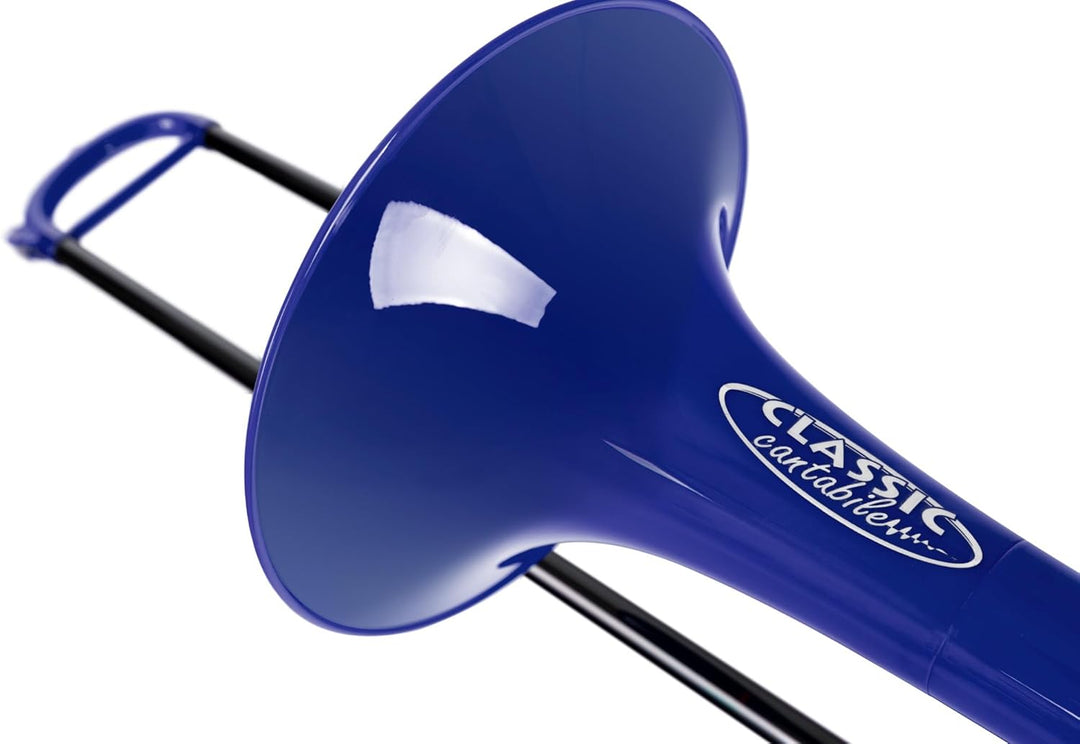 Classic Cantabile MardiBrass ABS Kunststoff Quart-Posaune - Bb/F-Stimmung - Fiberglas-Zug - 850g lei