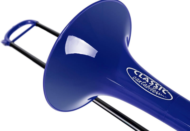 Classic Cantabile MardiBrass ABS Kunststoff Quart-Posaune - Bb/F-Stimmung - Fiberglas-Zug - 850g lei