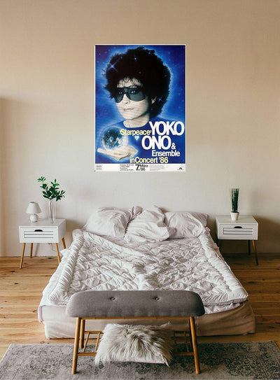 Yoko ONO - Starpeace, Frankfurt 1986 » Konzertplakat/Premium Poster | Live Konzert Veranstaltung | D