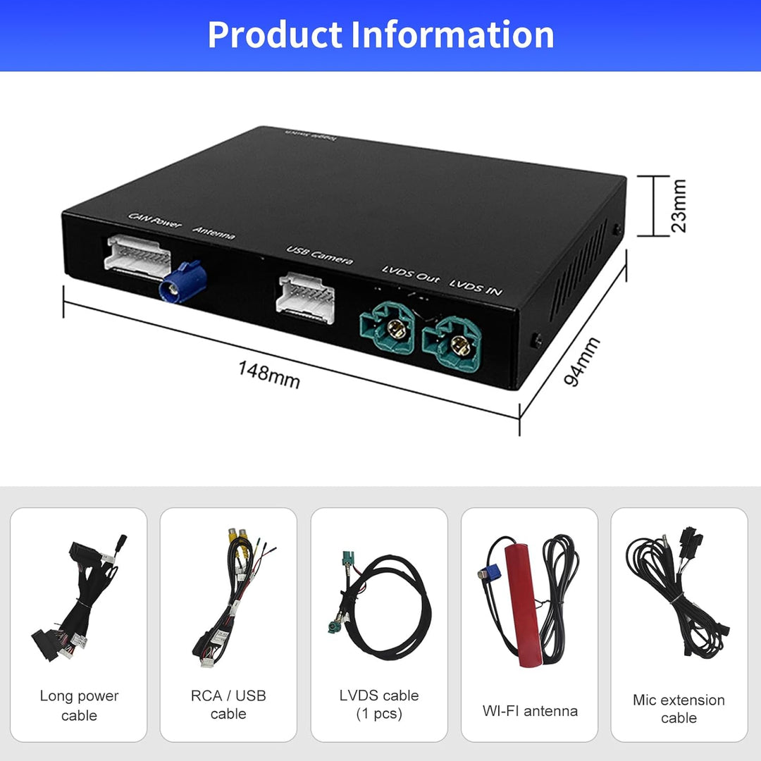 Road Top Wireless Carplay Android Auto für BMW 1 2 3 4 5 6 7 M3 M4 M5 X1 X2 X3 X4 X5 X6 2017-2020 Ja