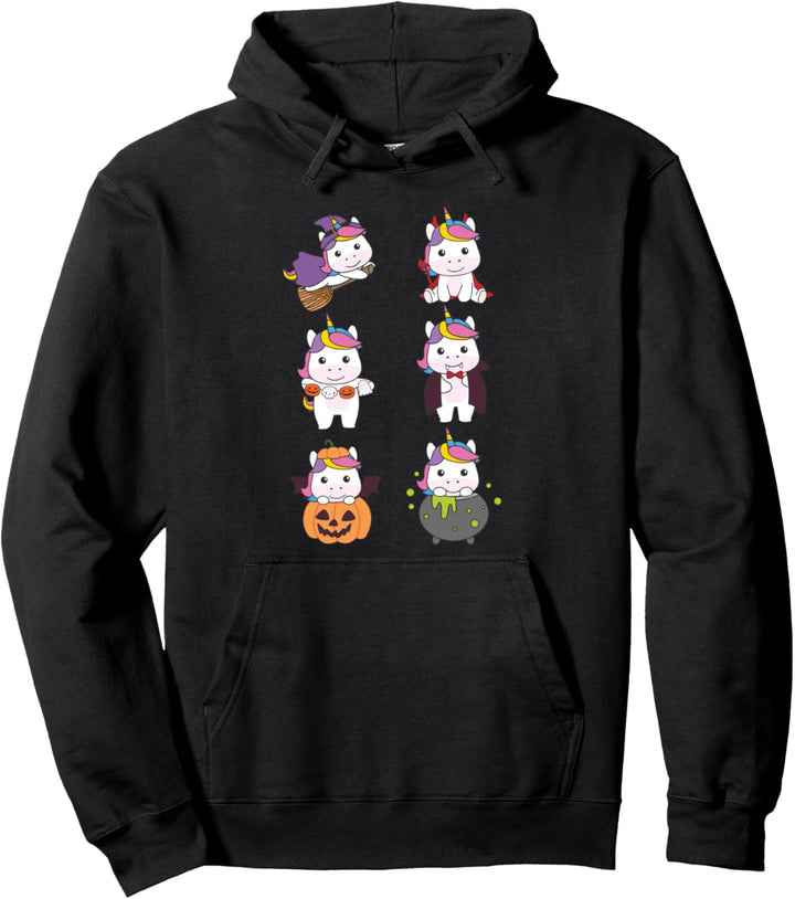 Einhorn Halloween Kostüm Einhörner Halloween Pullover Hoodie
