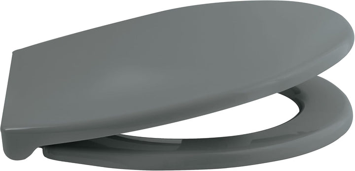 spirella Toilettendeckel oval Klodeckel mit Quick-Release-Funktion und Softclose Absenkautomatik. An