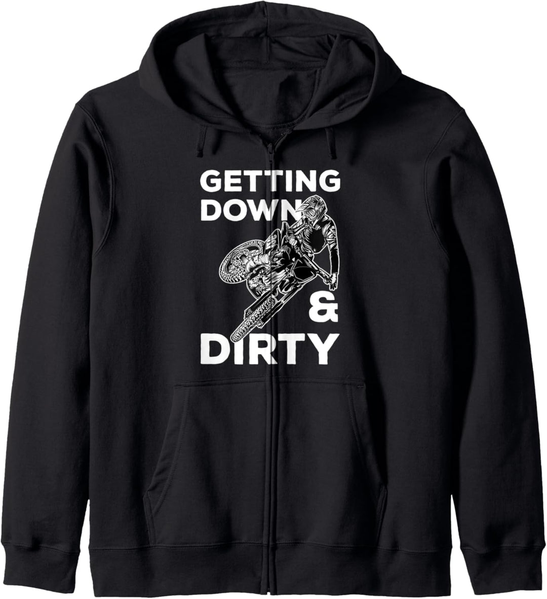 Motocross Dirt Bike Off Road Funny Slogan Gift Kapuzenjacke