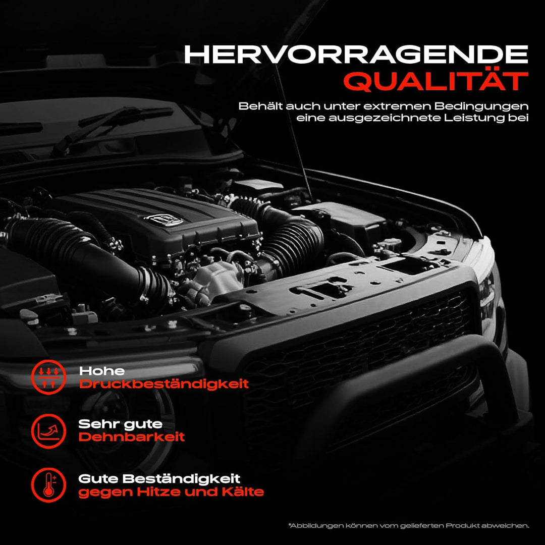 2x Ladeluftschlauch Turboschlauch für 5er E60 E61 520d 2.0L Diesel 2005-2010 11617790090