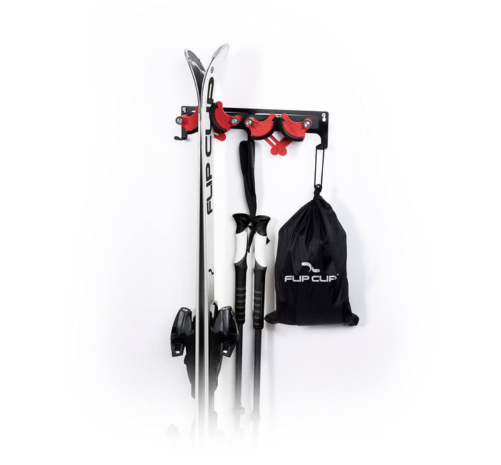 Flip Clip Duo | Universalhalterung | Skihalterung | Snowboardhalterung | Wandhalterung | Gerätehalte