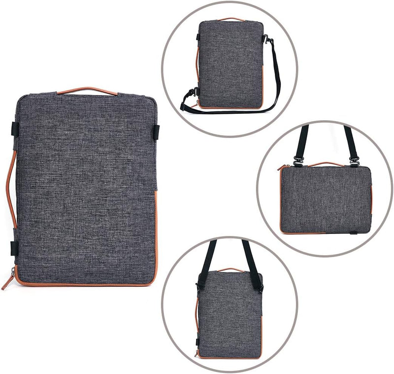 DOMISO 17 Zoll Wasserdicht Laptop Tasche Sleeve Case Notebook Hülle Schutzhülle für 17.3" Dell Inspi