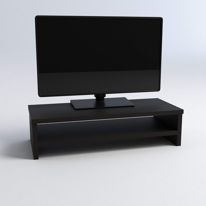 Henor, Monitorständer mit Mittelablage, TV-Bildschirmerhöhung, in FSC® Holz, 62 x 26,5 x 16 cm. Trag
