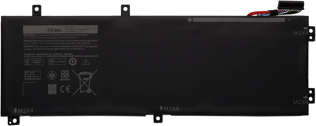 SwarKing Ersatz Akku Kompatibel mit Dell XPS 15 9560 9550 9570 7590 7591 15-9560-D1845 Precision 554