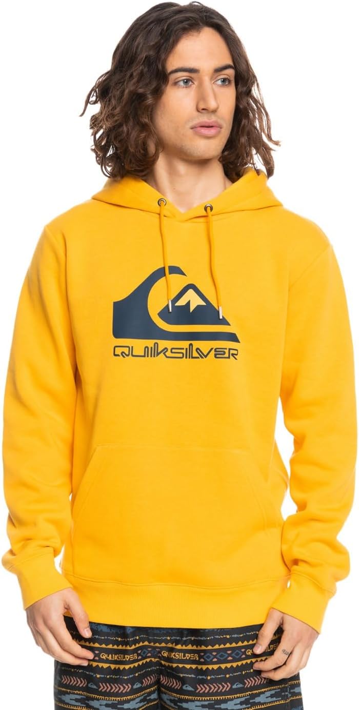 Quiksilver Herren Big Logo Sweatshirt (1er Pack) S Golden Rod, S Golden Rod