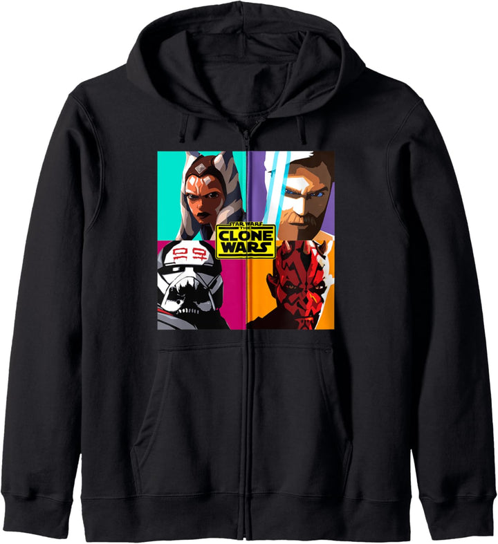 Star Wars: The Clone Wars Pop Art Box Up Kapuzenjacke