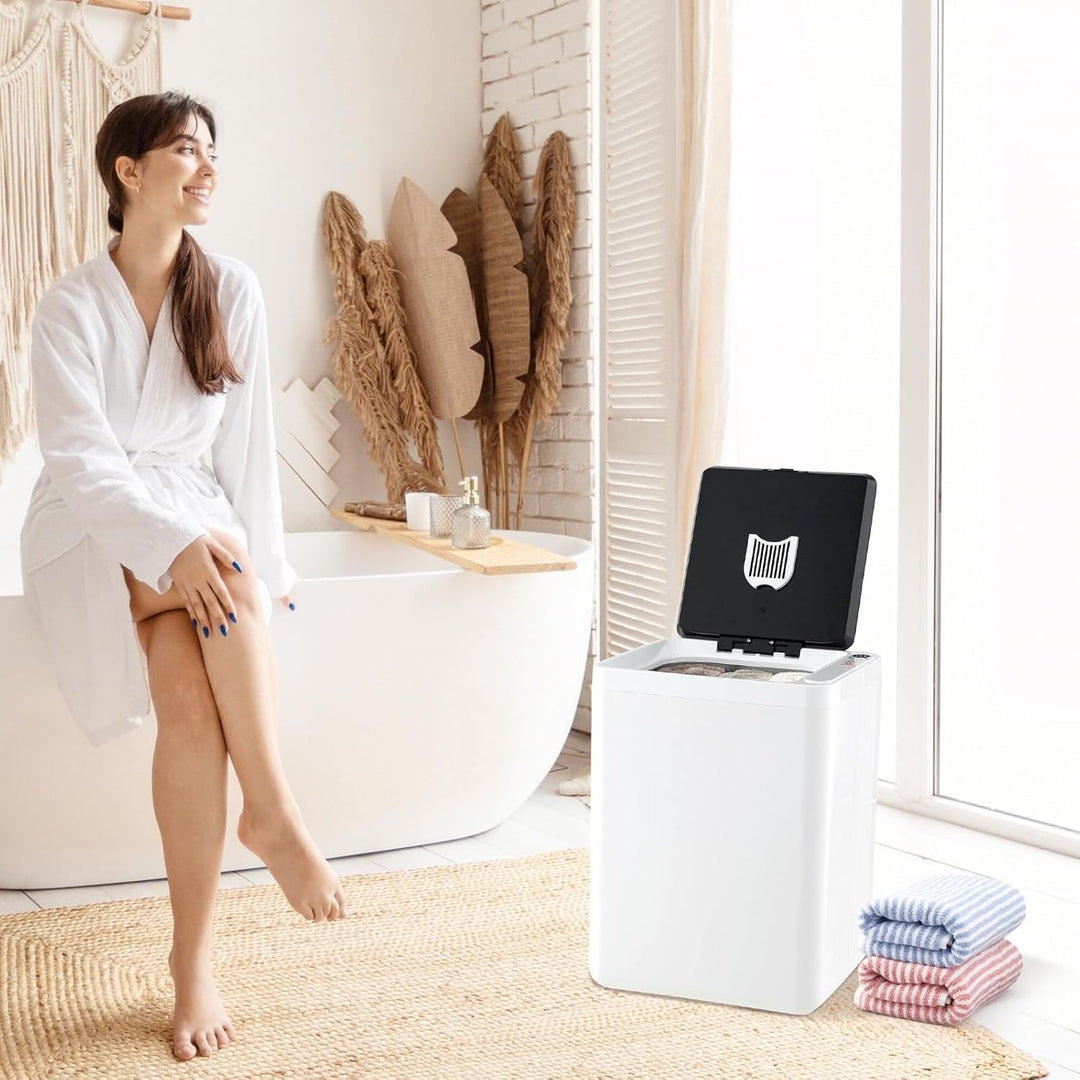 RELAX4LIFE 23L Handtuchwärmer, Towel Warmer mit automatischer Abschaltung & Schnellheizung, Handtuch