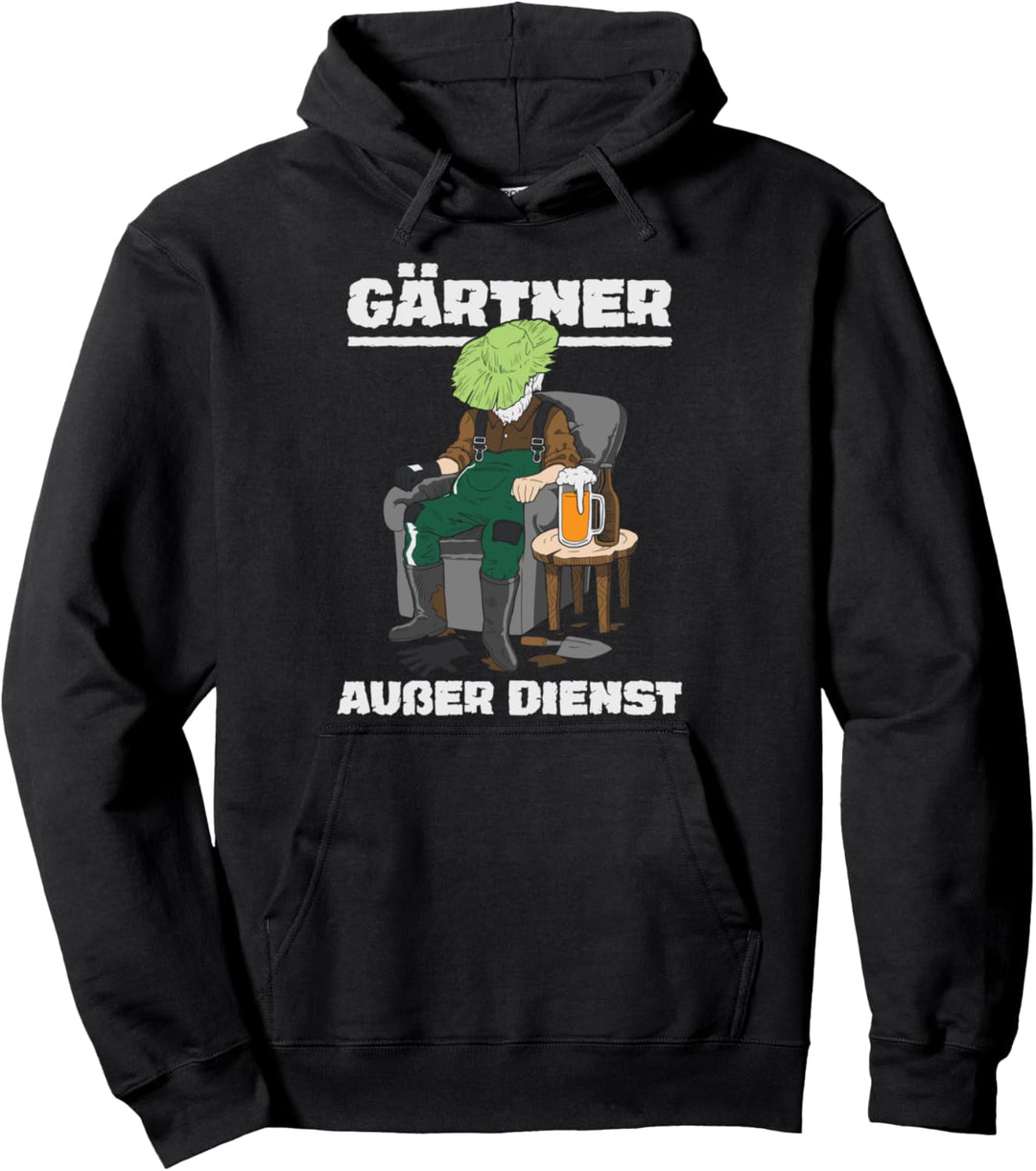 Lustig Garten Hobbygärtner Gärtner Ausser Dienst Geschenk Pullover Hoodie