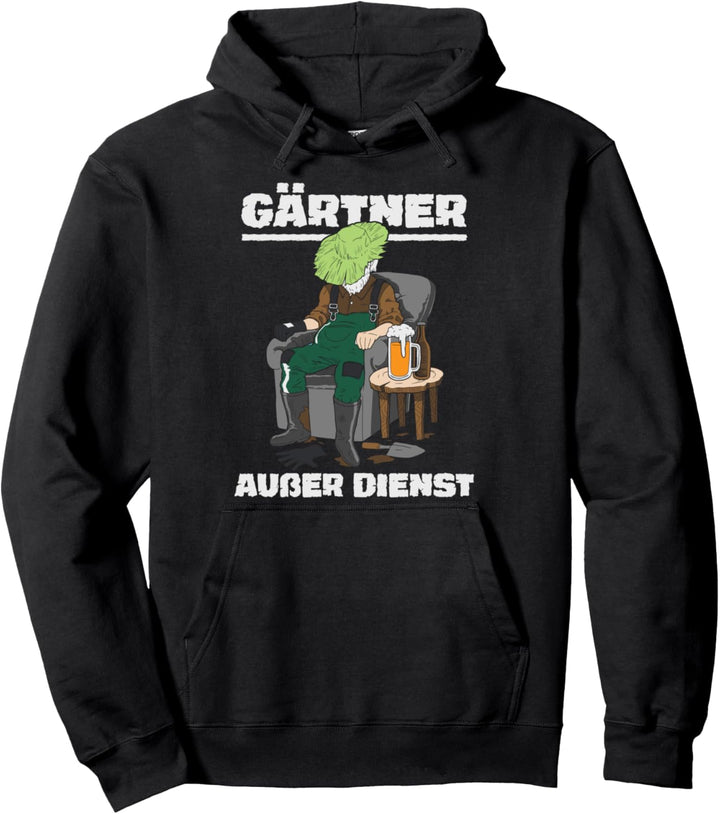 Lustig Garten Hobbygärtner Gärtner Ausser Dienst Geschenk Pullover Hoodie