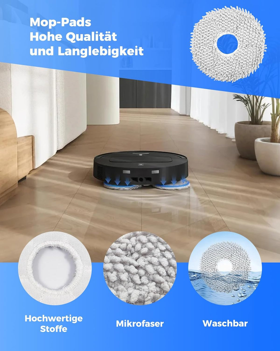 T50 PRO OMNI Gen2 Zubehör für Ecovacs Deebot T50 PRO OMNI Gen2/T50 PRO OMNI/T50 OMNI/T50 Omni Gen2,