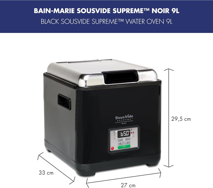 SousVide SVD-00101 Supreme Demi Water Oven, Black by SousVide Supreme