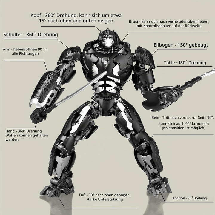 YOLOPARK Transformers Spielzeug Optimus Primal, 7.87 Zoll Transformers Rise of The Beast Transformer