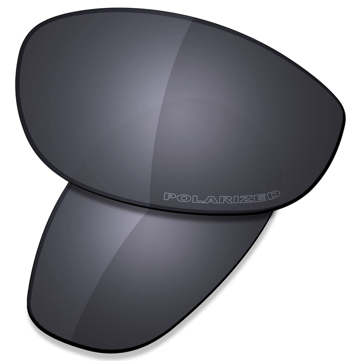 Saucer Premium Ersatzgläser für Oakley Monster Dog Sonnenbrillen High Definition - Shield Black Pola