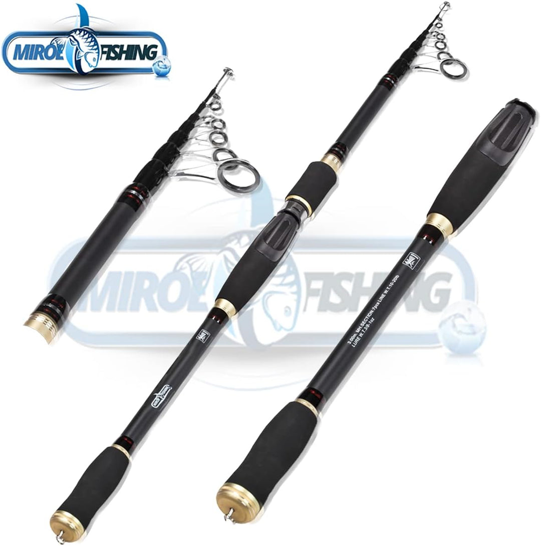 MiRoeFishing Vega Forellenfänger Tremarella Forellenangel/Rute zum schleppen und stationären Forelle