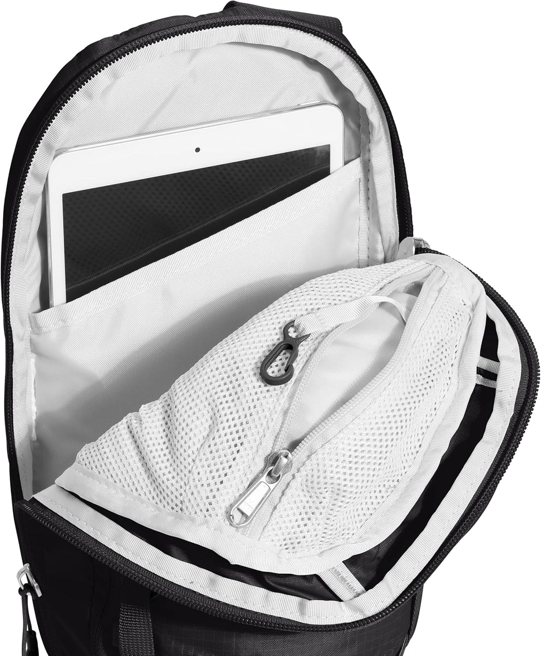 THE NORTH FACE Unisex Borealis Rucksack (1er Pack) 6 Long Tnf Black/Tnf Weiss, 6 Long Tnf Black/Tnf