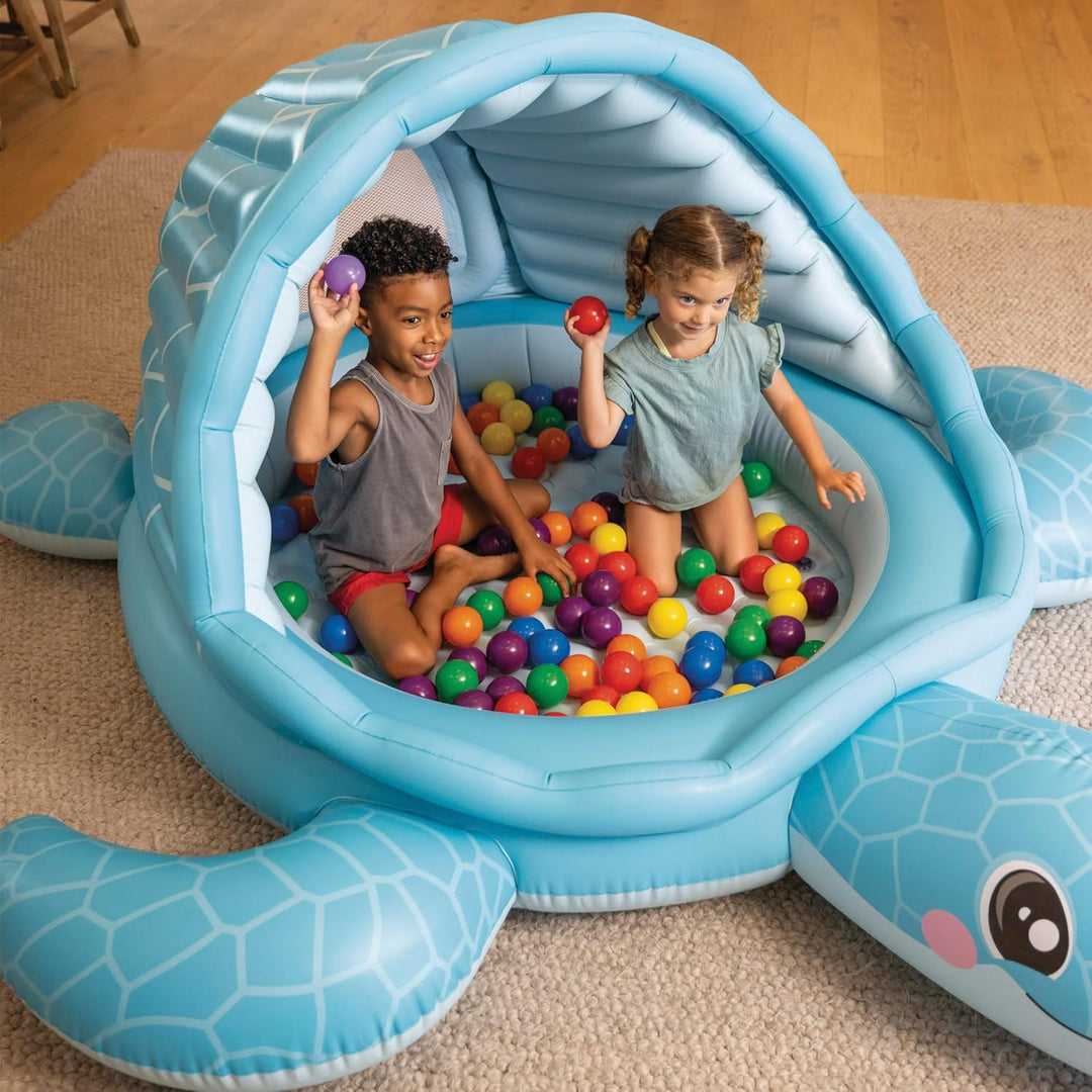Intex Turtle Cove Playland 48677NP (aufgeblasen, 218 x 206 x 97 cm)