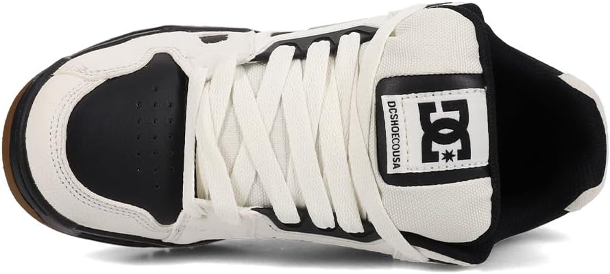 DC Shoes Court Graffik Se, Damen Sneaker 44.5 EU Cremeweiss, 44.5 EU Cremeweiss