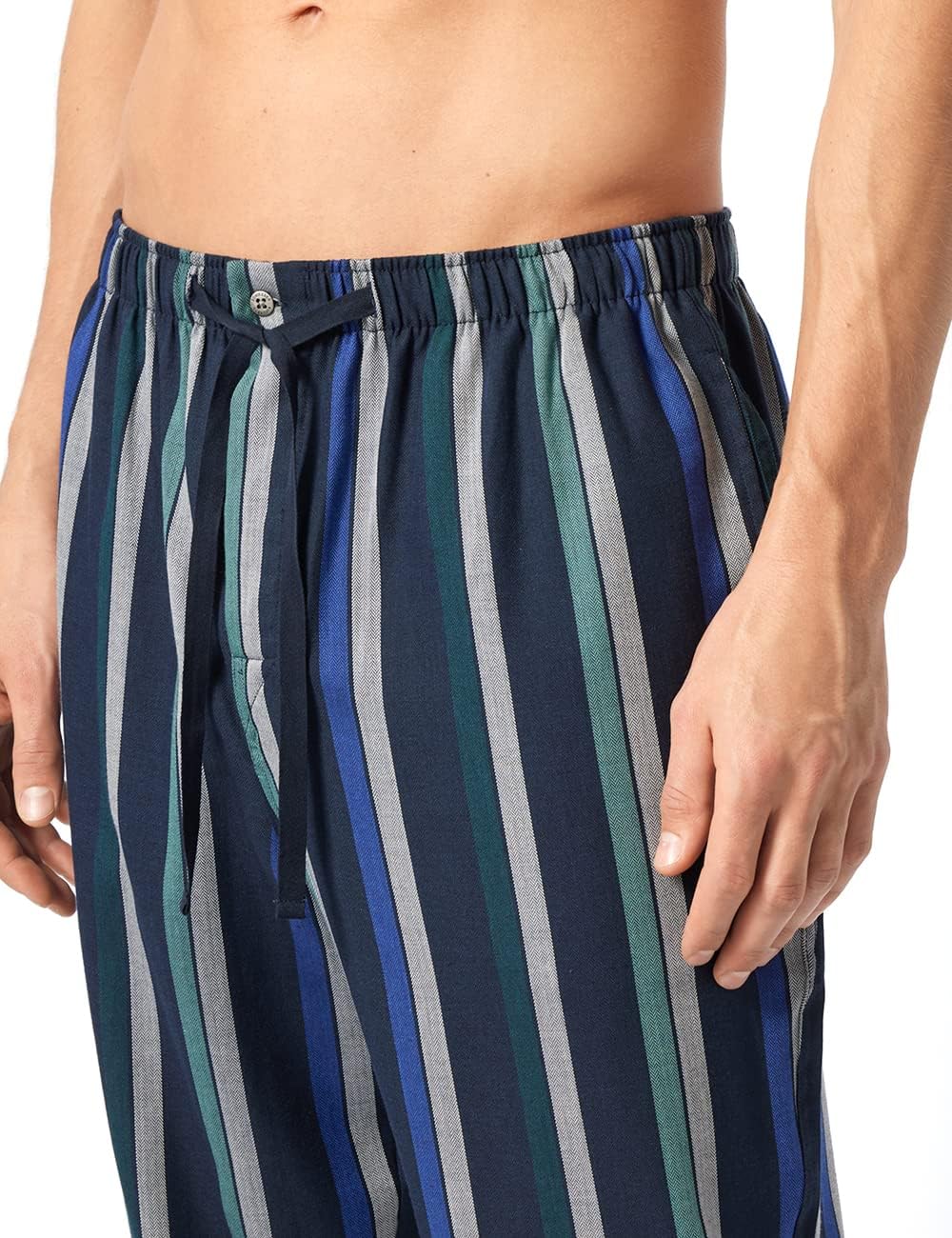 Schiesser Herren Lange Schlafanzughose - 176604 54 Royal, 54 Royal