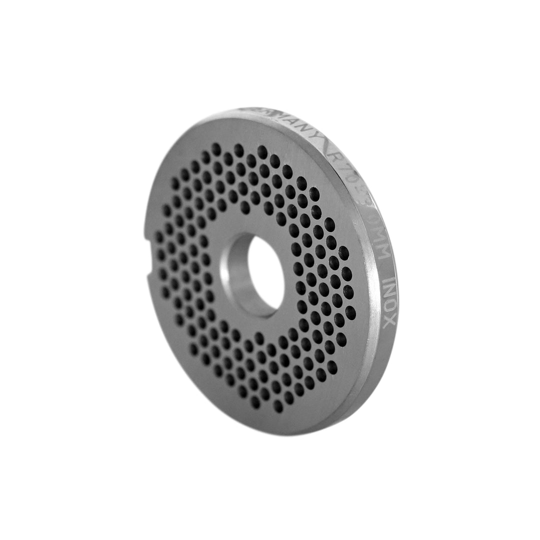 Wolfcut Lochscheiben INOX kompatibel mit Fleischwolf Edertal EMS70 (3,0 mm), 3,0 mm