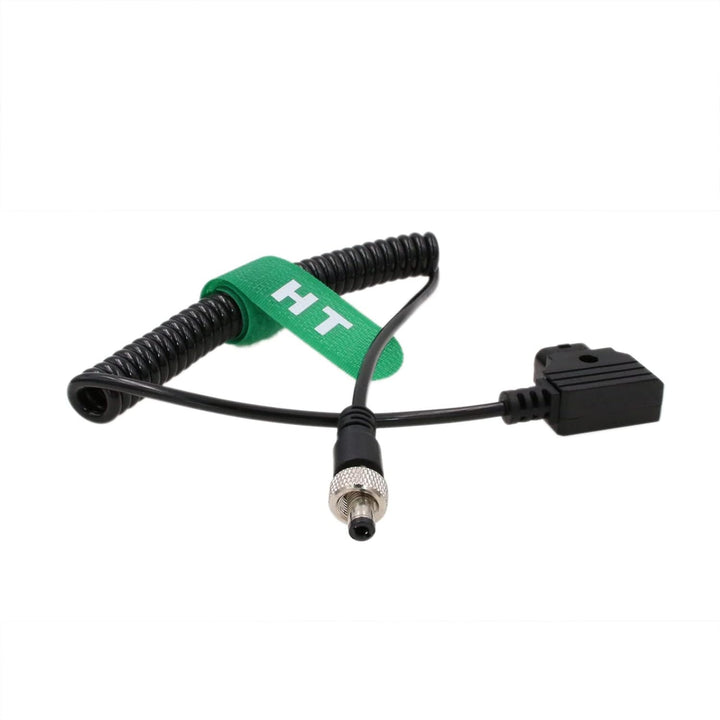 HangTon Verriegelung DC Spiralkabel V-Mount D-tap für Dezimator Konverter DMON MD Cross Quad Zaxcom