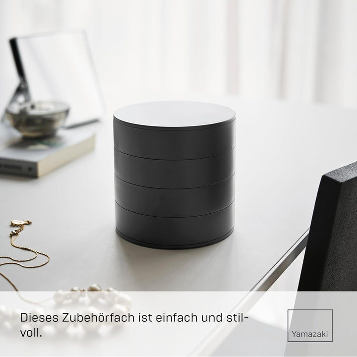 Yamazaki Tower Schmuckdose, Schwarz, one size, Schwarz