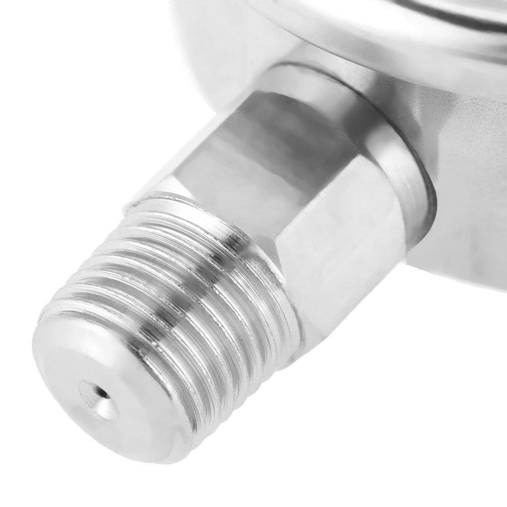 Luft Druckanzeige 0-60Bar / 0-6Mpa 60mm Zifferblatt Luft hydraulisch Wasser Druckanzeige Manometer M