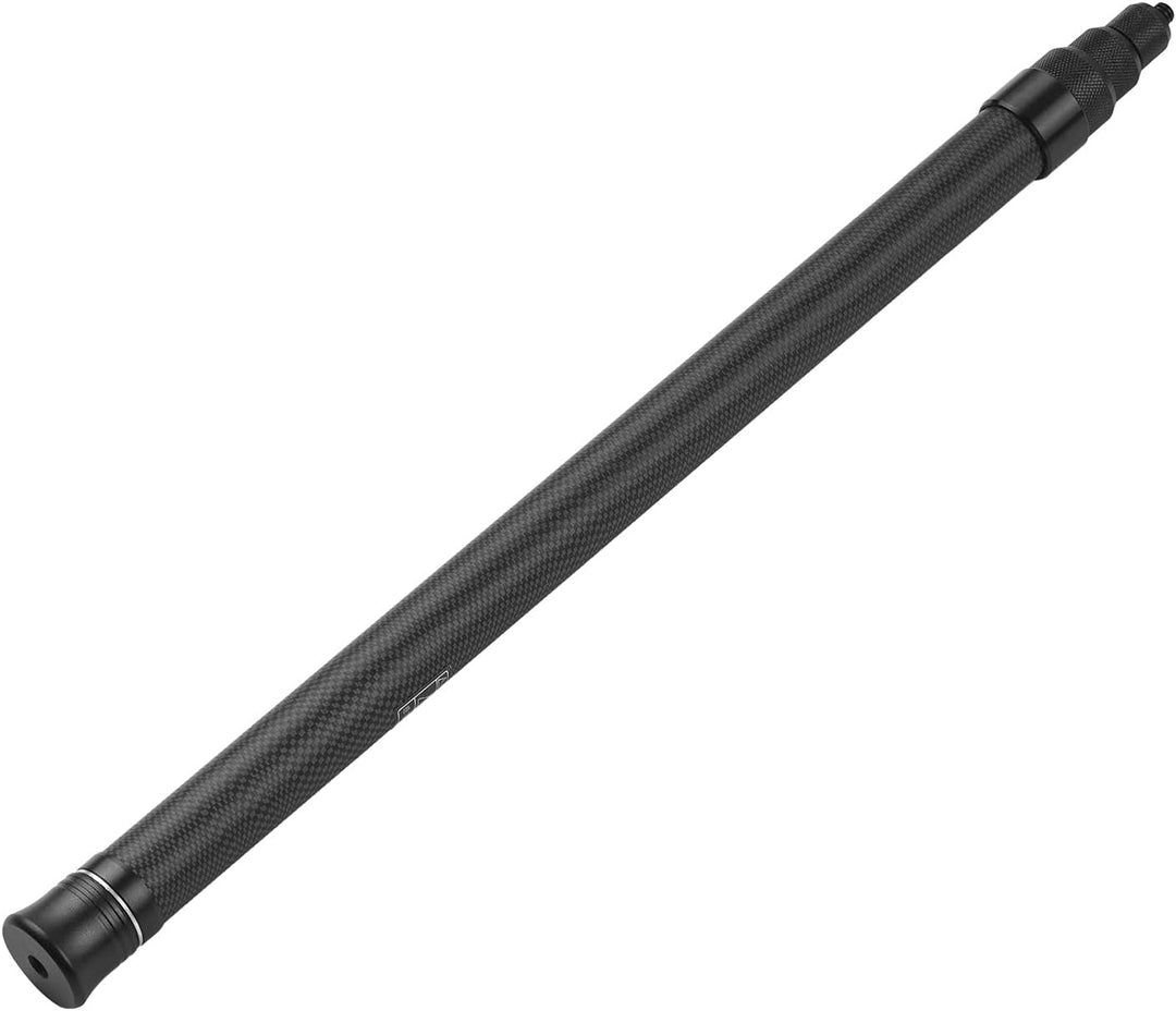 Andoer Einstellbare Verlängerungsstange, Kohlefaser Selfie Stick 1,5 m mit 1/4 Zoll Schraube für Ins