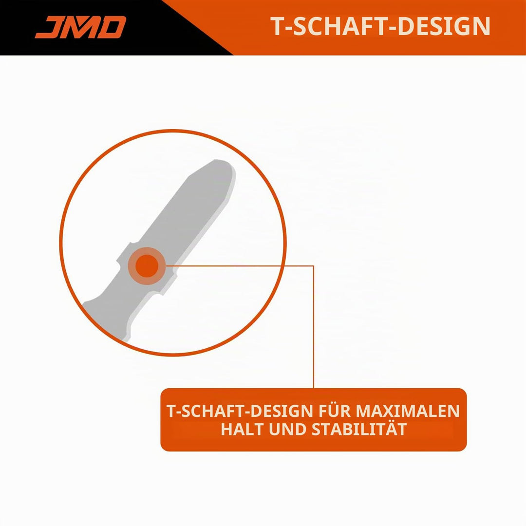 JMD 30 Stk. T118A T101B T144D T111C Stichsägeblatt Holz Metall Sägeblätter Stichsäge für Holz Metall