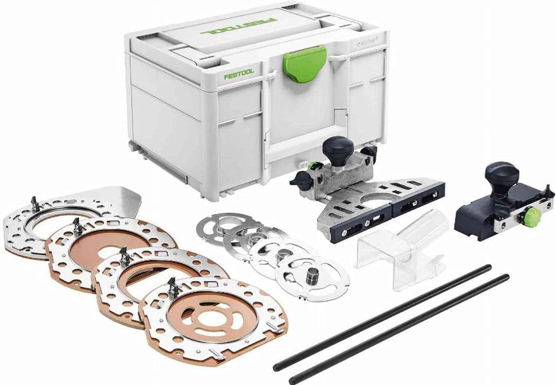 Festool Zubehör-Set ZS-OF 2200 (mit Führungsschienen-Adapter, Seitenanschlag, Führungsstangen, Kopie