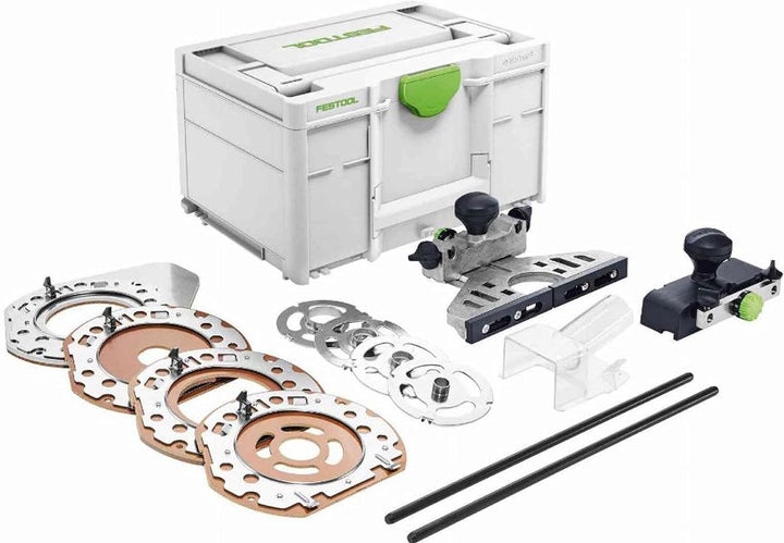 Festool Zubehör-Set ZS-OF 2200 (mit Führungsschienen-Adapter, Seitenanschlag, Führungsstangen, Kopie