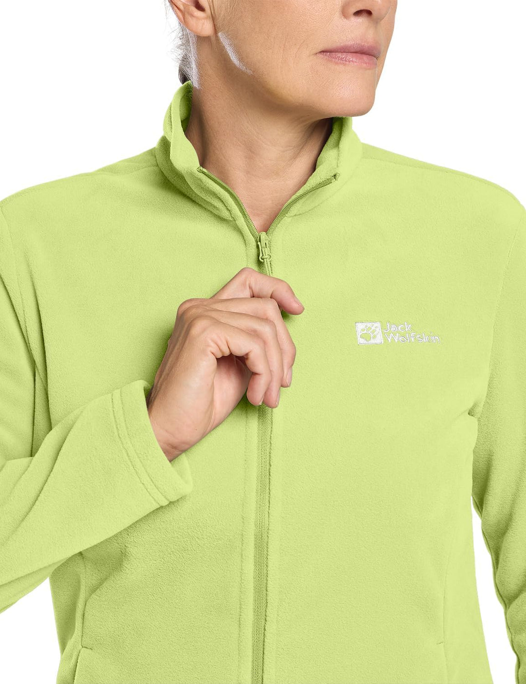 Jack Wolfskin Damen Taunus Fz W Fleece-Jacke, Cool Matcha