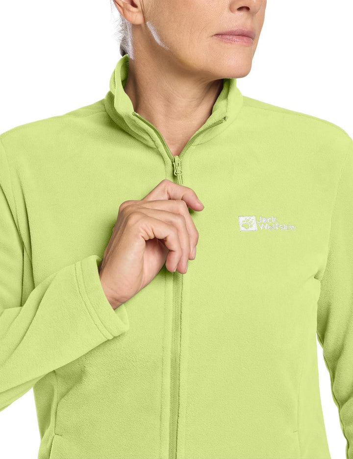 Jack Wolfskin Damen Taunus Fz W Fleece-Jacke, Cool Matcha