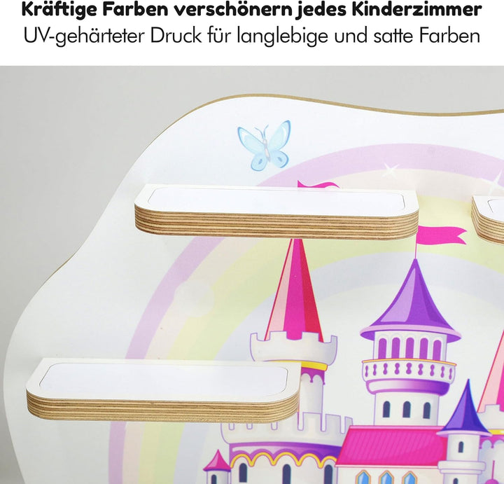 stadtecken Holzregal passend für Toniebox 2 I Geeignet für ca. 30 Tonies I Perfekte Aufbewahrung im