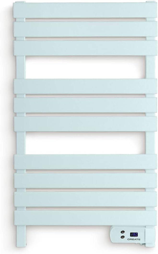 CREATE / WARM Towel 500W / Elektrischer Badheizkörper Blau / 96,9x55x5cm / Thermostat, geringer Verb