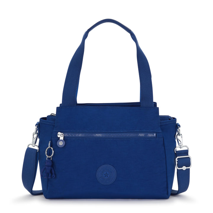 Kipling Unisex Elysia Medium shoulderbag (with Removable shoulderstrap), Deep Sky Blue, Deep Sky Blu