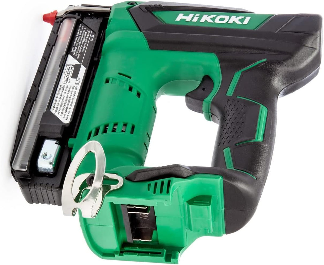 HiKOKI Akku Streifen Nagler NP18DSAL (18V, Li-Ion, LED, Soft-touch, Rückschlagfrei, Schutzbrille)