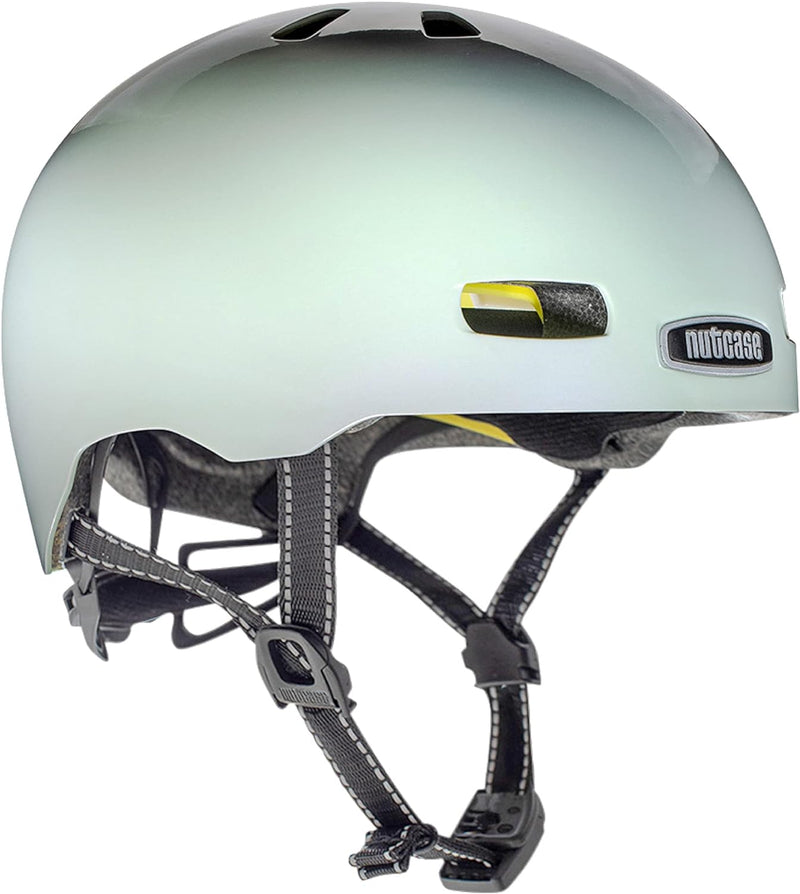 Nutcase Street MIPS Helm weiss, M