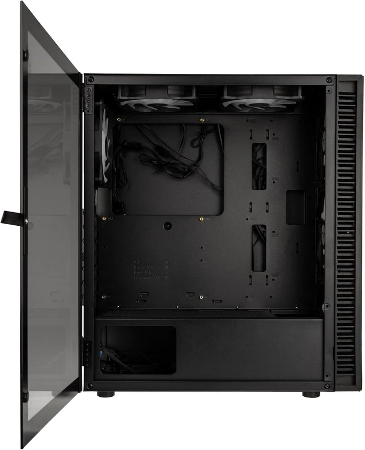 Kolink Observatory HF Mesh PC-Gehäuse, Sechs ARGB-Lüfter, 330 mm GPU-Freiheit, ATX-Motherboard, Gitt