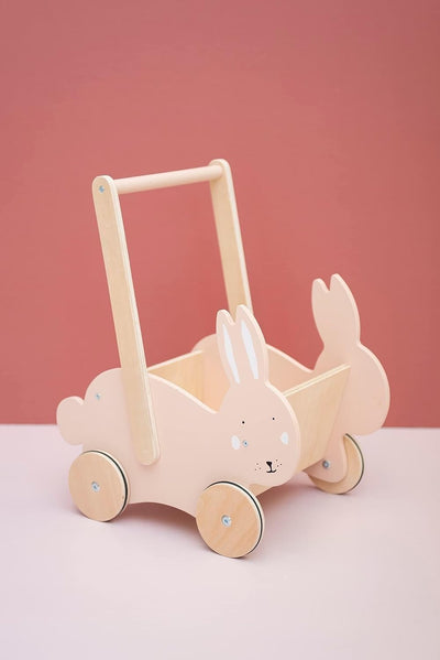 Trixie Houten Loopwagen Mrs. Rabbit